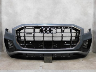 Audi q8 4m8 s line бампер перед передний новый пол решётка радиатора комплектный фото №1