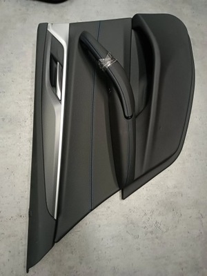 Bmw 5 g30 обшивка лівий задня фото №1