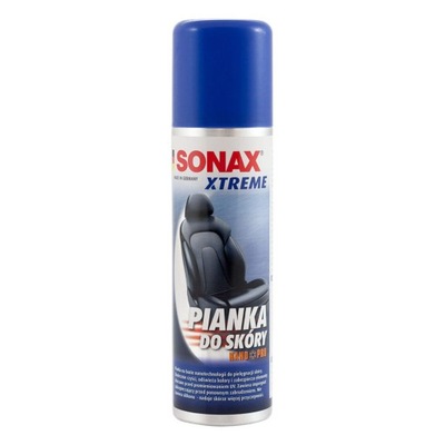 SONAX XTREME NANO PIANKA DO CZYSZCZENIA SKÓRY 250