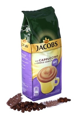 Kawa Cappuccino Jacobs Milka Vanilia Waniliowa