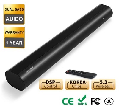 Soundbar 150W Super Ultra SoundBar 4K Audio HDMI czarny