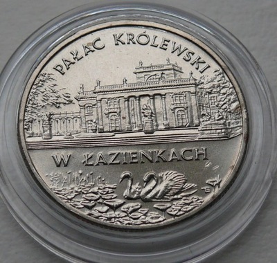 2 zł 1995 r. PAŁAC KRÓLEWSKI W ŁAZIENKACH (2)