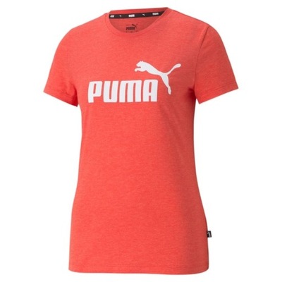 Koszulka damska Puma ESS Logo Heather Tee S