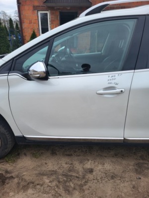 Дверь перед левая peugeot 2008 i 13-19 белый kwe kwed фото №1