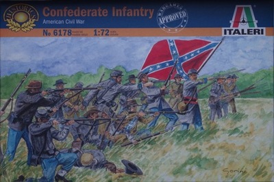 Italeri 6178 1/72 Confederate Infantry