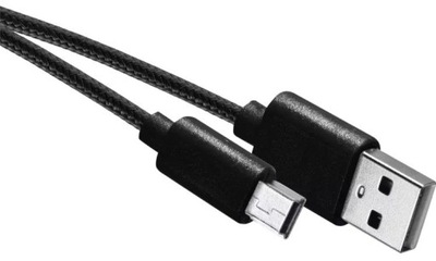 Przewód USB 2.0 wtyk A -wtyk mini B, 2m Emos