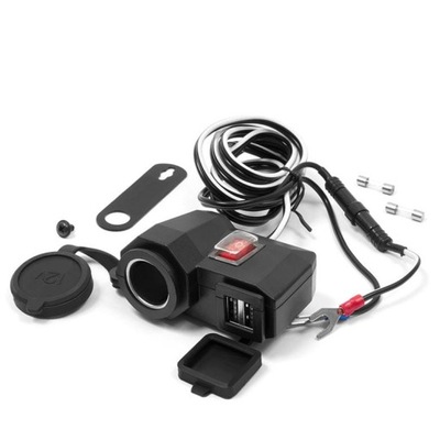 MOTOCYKLOWE GNIAZDO ZAPALNICZKI USB