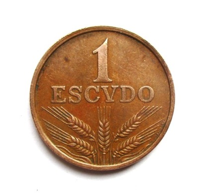 1 Escudo 1973 r. Portugalia