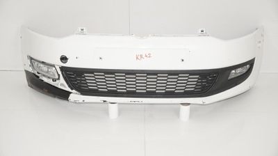 Бампер перед передний vw polo 6r 09-15r фото №1