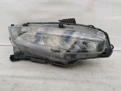 Лампа правый перед full led honda civic x type r eu фото №1