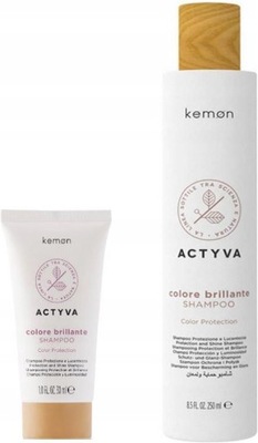 KEMON ACTYVA COLORE BRILLANTE 2X SZAMPON FARBOWANE