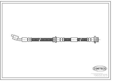 CABLE DE FRENADO FLEXIBLES NISSAN  