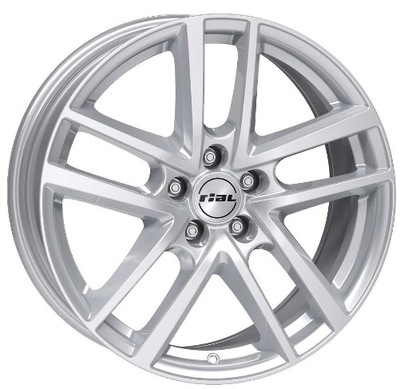 ДИСКИ 18 X 7.5 ET39.5 5X100 RIAL ASTORGA SREBRNE