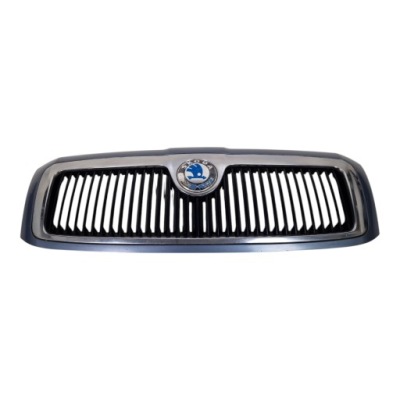 Skoda superb i 1 решітка радіатора комплектна хром org. 9431 3u0853651c фото №1