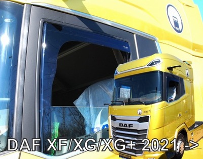 DEFLECTORES HEKO VENTANAS LADO DAF XF/XG/XG+ DE 2021-..  