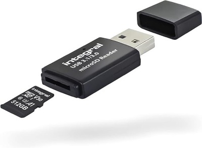Integral Czytnik kart micro SD SDHC SDXC USB 3.1 USB 3.0