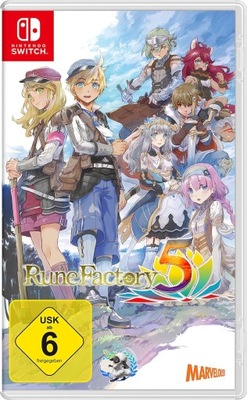 Rune Factory 5 Switch nowy od ręki MG