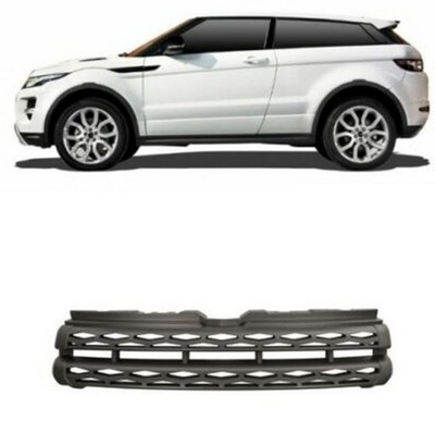 Решётка радиатора решётка радиатора czarna land rover range evoque 11- фото №1