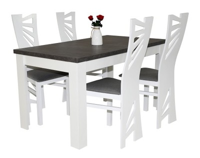 Stół 70x110 + 4 krzesła salon / kuchnia