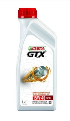 CASTROL GTX HIGH MILEAGE 15W40 1L