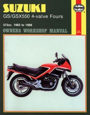 SUZUKI GS\/GSX550 4-VALVE FOURS 1983-1988 - Anon [KSIĄŻKA] фото