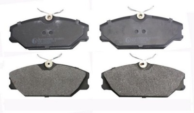 Гальмівні колодки гальмівні перед b110653 denckermann фото №1