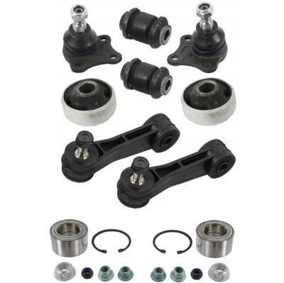 SET SUSPENSION AUDI A3 8L1 LEON TOLEDO II OCTAVIA I VW GOLF IV  