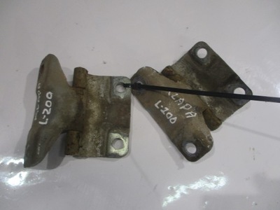 Петли крышки багажника задняя борта комплект mitsubishi l200 iv a66 06- фото №1