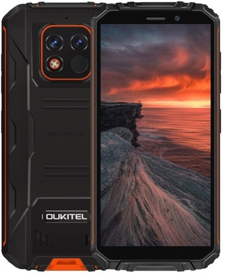 Oukitel WP18 4/32GB Dual Sim 12500mAh pomarańczowy