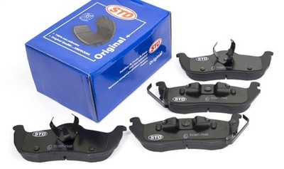 Тормозные колодки jeep grand cherokee wh commander wrocław фото №1