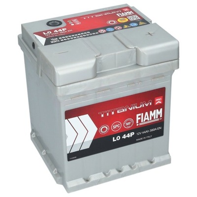 Акумулятор fiamm titaniumpro 12v 44ah 390a p+ фото №1