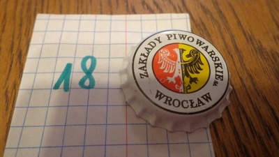 Niebutelkowany kapsel Browar Wrocław nr kat 18