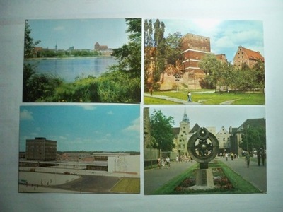 Toruń... - 4 pocztówki.