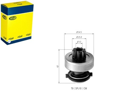 BENDIX ARRANCADOR AUDI FIAT LANCIA STEYR VW VOLVO MAGNETI MARELLI  