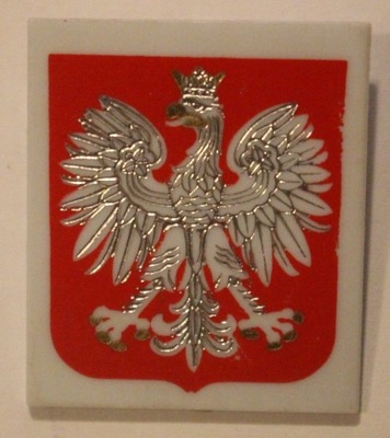 ORZEŁEK - GODŁO, CIEKAWA PRZYPINKA - ŁADNY STAN