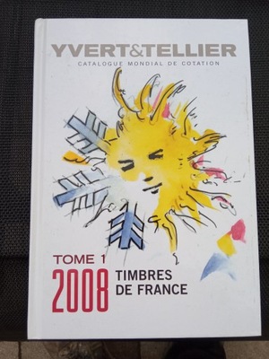 Katalog specjal. znaczków Francji z 2008r YVERT