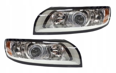 Фара лампа volvo s40 v50 07-12 лівий+ правий фото №1