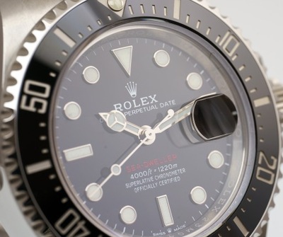 ROLEX Sea Dweller Single Red 126600 43 mm