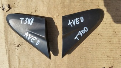 Трикутник заглушка крила правий/лівий aveo t300 фото №1