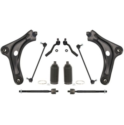 Рычаги + тяги + насадки + соединители стабилизатора перед citroen c2 c3 i фото №1