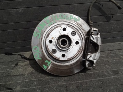 Dacia logan ii 2015 1,2 поворотный кулак передняя правая фото №1