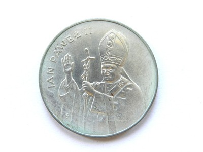 10000 zł - Jan Paweł II - 1987 r.