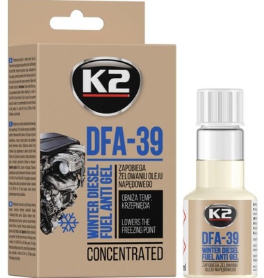 Dodatek do oleju napędowego K2 DFA-39 50 ml