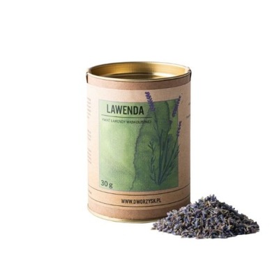 Herbata ziołowa liściasta LAWENDA Dworzysk 30 g
