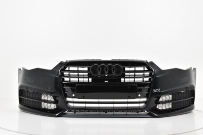 Audi a6 c7 4g0 s-line 2016- рестайлинг  бампер передний фото №1