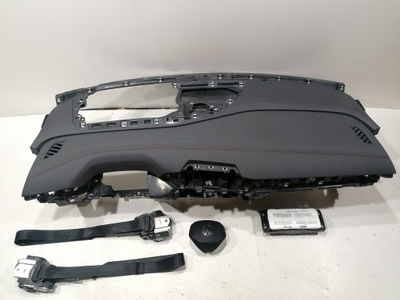 Vw id5 id 5 панель приладів консоль подушка безпеки подушки безпеки ремені оригінал демонтаж фото №1