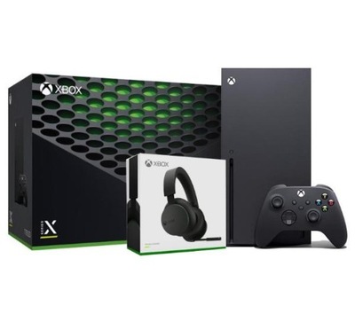 Konsola Xbox Series X + Xbox Series Stereo Headset