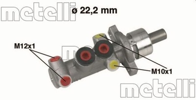 PUMP BRAKE RENAULTYL KANGOO 98- WITHOUT ABS 202-310  