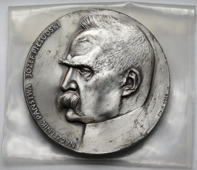 6063. Medal Piłsudski 1986 Naczelnik Państwa