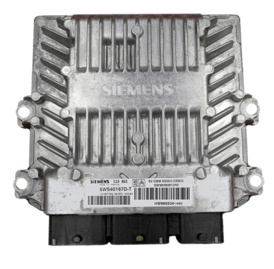 Блок керування peugeot 407 2.0 5ws40167d-t 9656061280 фото №1